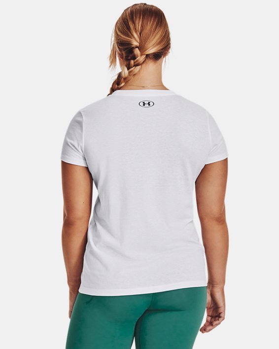 Camiseta de manga corta UA Pride para mujer, White, pdpMainDesktop image number 1